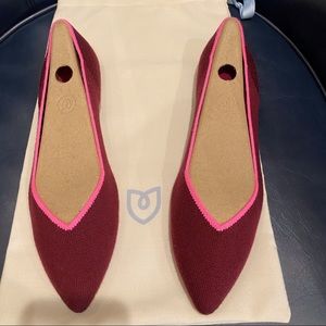 Rothy’s Limited Edition Merino Wool - Currant - Size 8 - almost new!